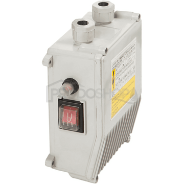 Cutia condensatorului de control 1,1 kW. Condensator de 45 µF. Siguranta 12A